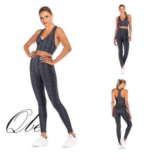 Seamless Sports Bra and Legging workout yoga set - Picture 2 of 6